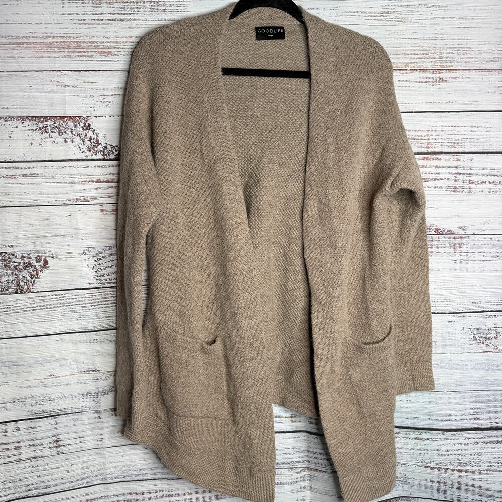 GOODLIFE Baby Alpaca Blend Open Cardigan Womens Large